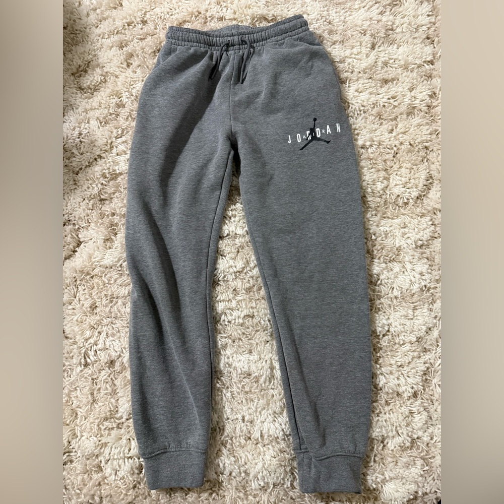 Youth Large Jordan Gray Joggers
